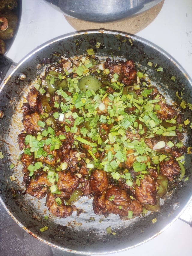 Delicious Chilly Chicken prepared by COOX