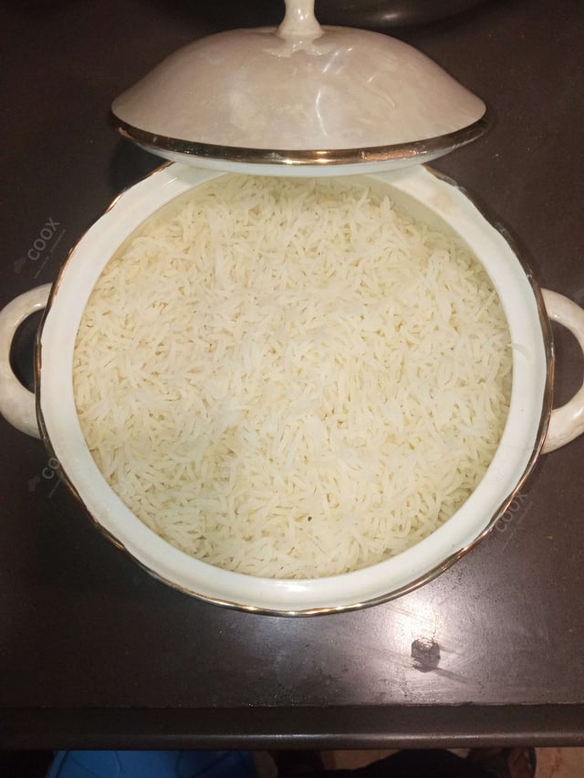 Delicious Steamed Rice prepared by COOX