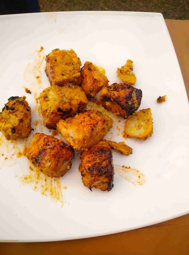 Delicious Fish Tikka prepared by COOX