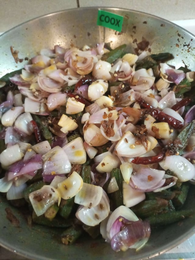 Delicious Bhindi prepared by COOX