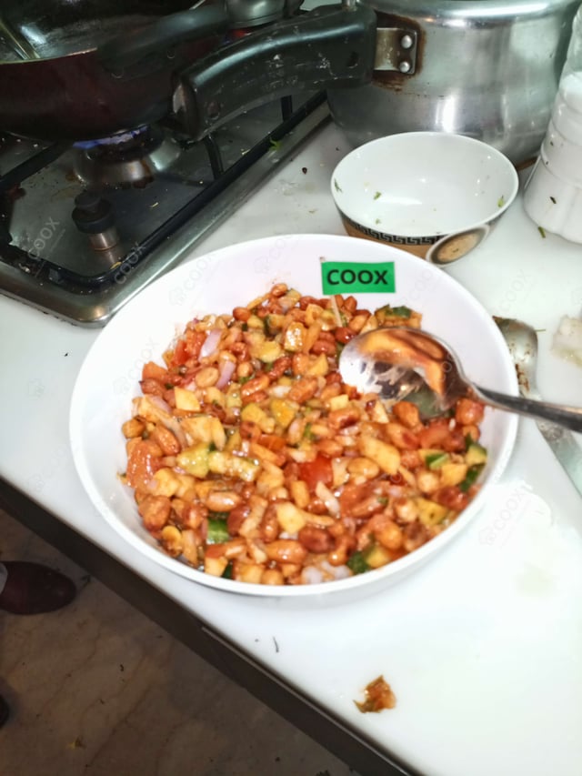 Delicious Peanut Masala prepared by COOX