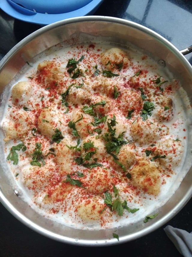 Delicious Dahi Bhalla prepared by COOX