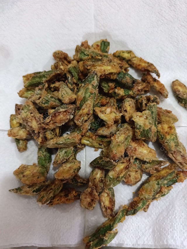 Delicious Kurkuri Bhindi prepared by COOX