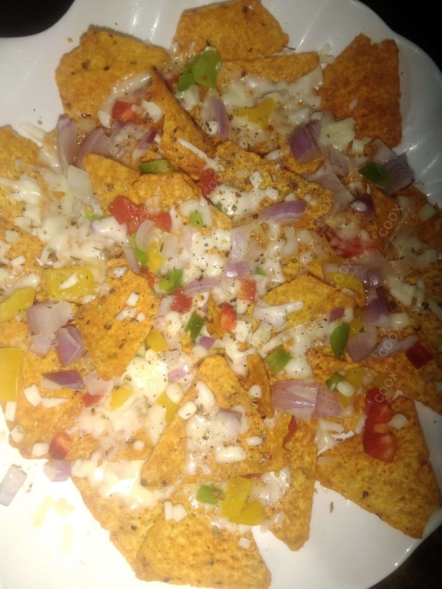 Delicious Cheese Nachos prepared by COOX