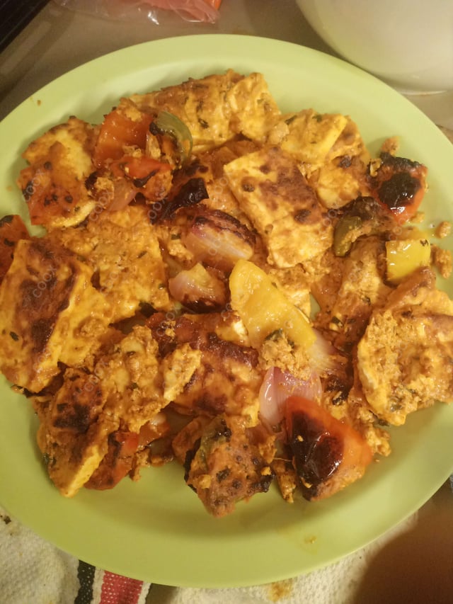 Delicious Paneer Tikka prepared by COOX