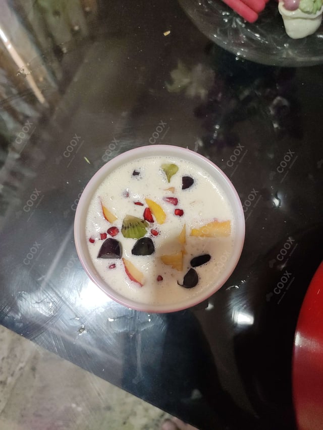 Delicious Fruit Cream prepared by COOX