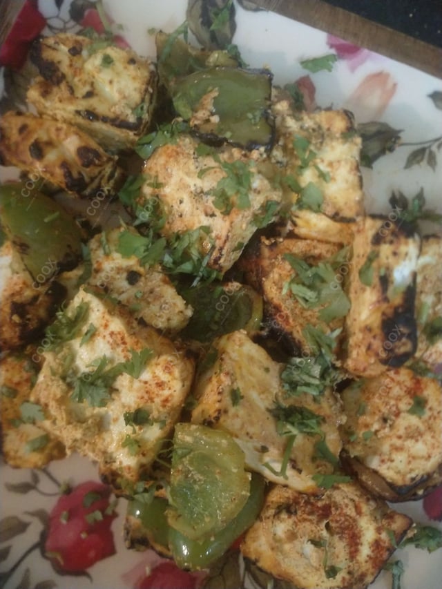 Delicious Paneer Tikka prepared by COOX