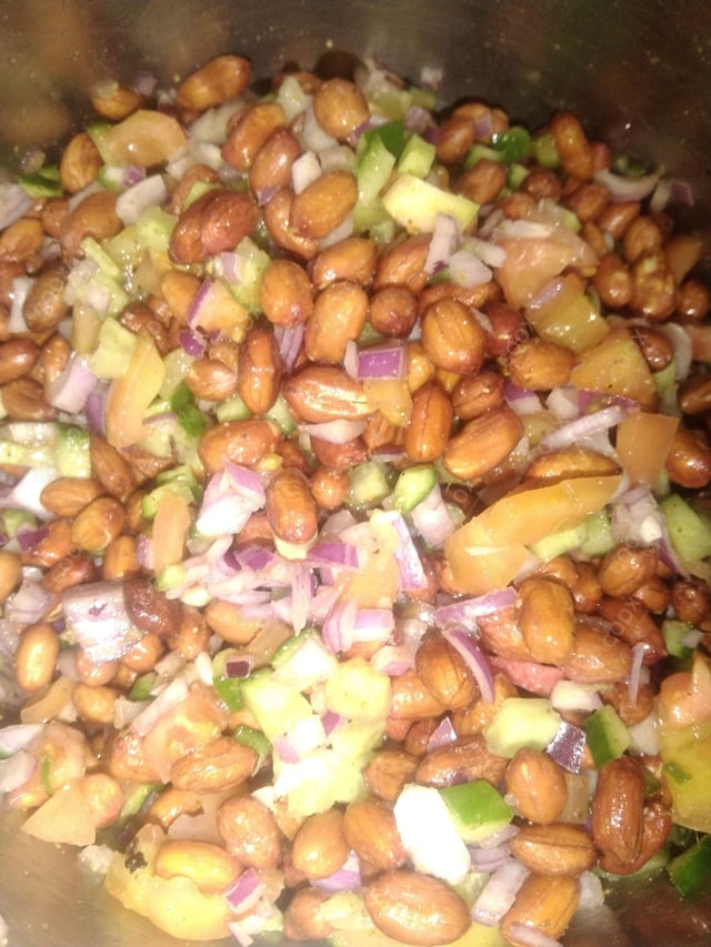 Delicious Peanut Masala prepared by COOX