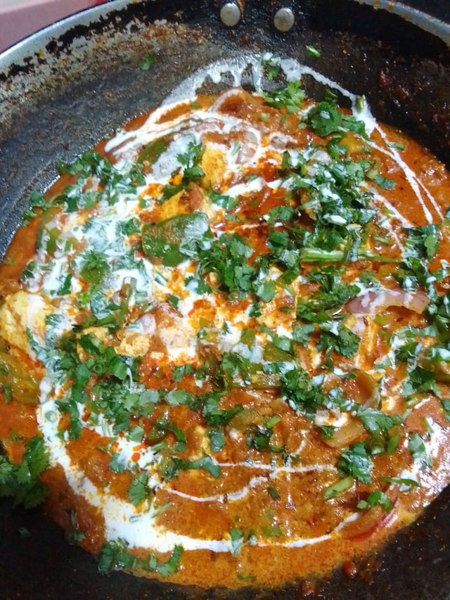 Delicious Kadhai Paneer prepared by COOX