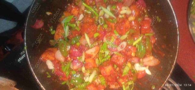 Delicious Veg Manchurian (Dry) prepared by COOX