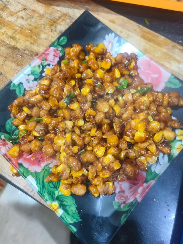 Delicious Crispy Fried Corn prepared by COOX