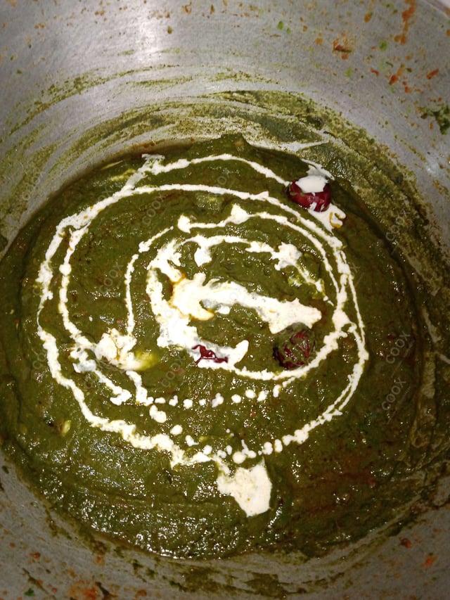 Delicious Palak Paneer prepared by COOX