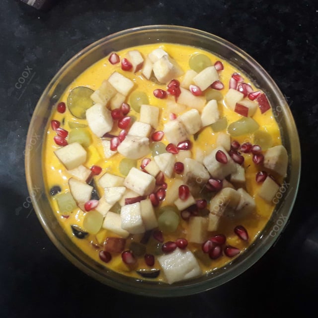 Delicious Fruit Custard prepared by COOX