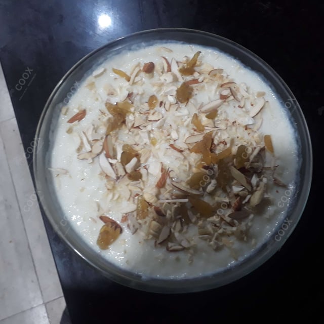 Delicious Phirni prepared by COOX