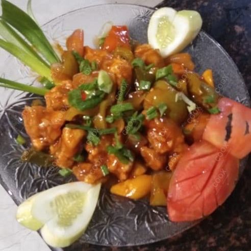 Delicious Chilly Chicken prepared by COOX