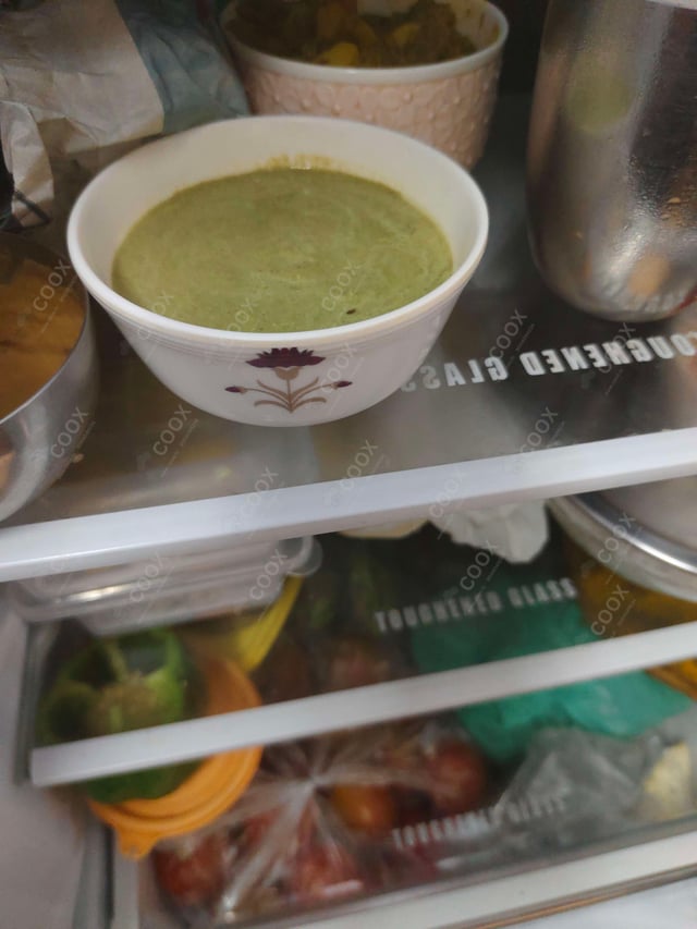 Delicious Green Chutney prepared by COOX