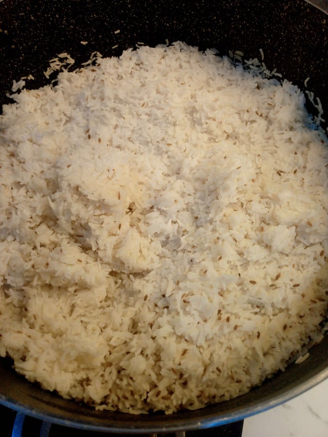 Delicious Jeera Rice prepared by COOX