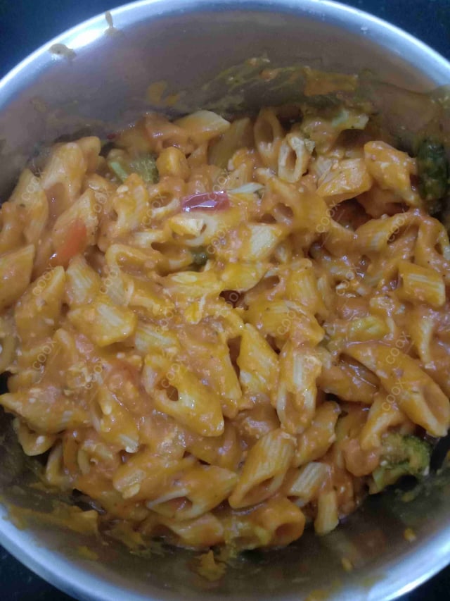 Delicious Pasta in Pink Sauce prepared by COOX