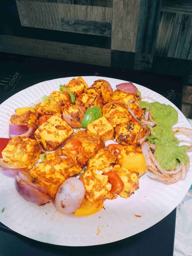 Delicious Paneer Tikka prepared by COOX