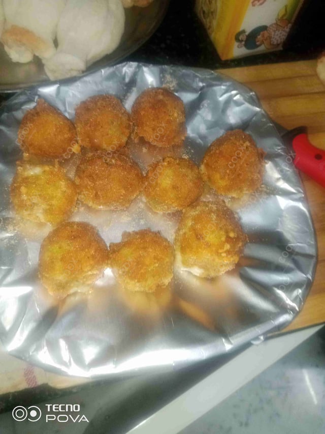 Delicious Fried Cheese Balls prepared by COOX