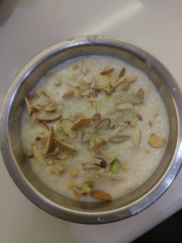 Delicious Phirni prepared by COOX