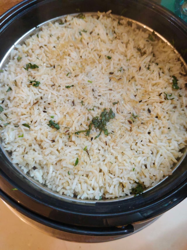 Delicious Jeera Rice prepared by COOX