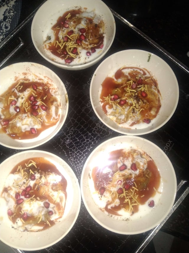 Delicious Aloo Tikki Chaat prepared by COOX