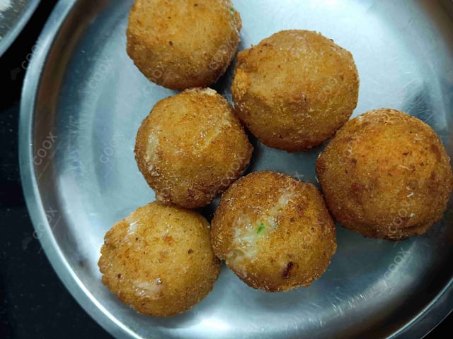 Delicious Fried Cheese Balls prepared by COOX