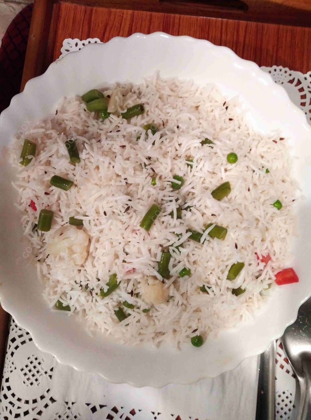 Delicious Veg Pulao prepared by COOX