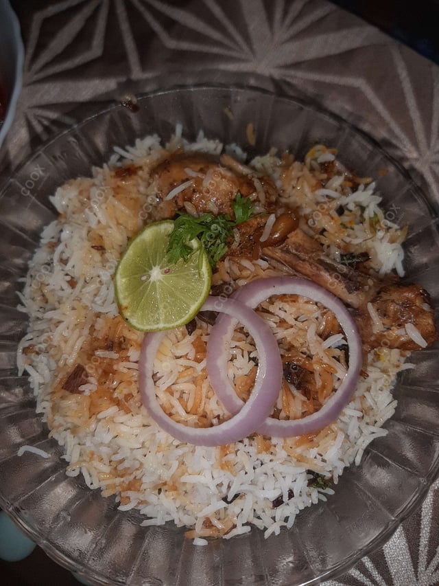 Delicious Chicken Biryani prepared by COOX