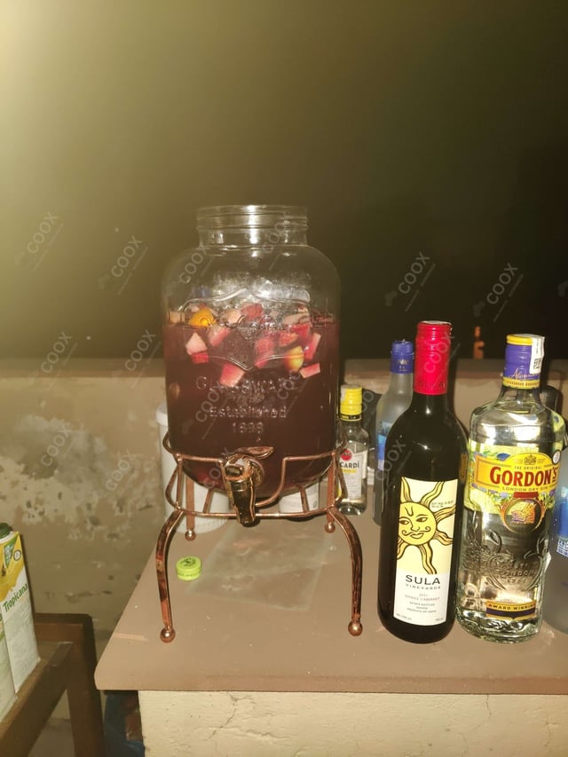 Delicious Red Wine Sangria  prepared by COOX