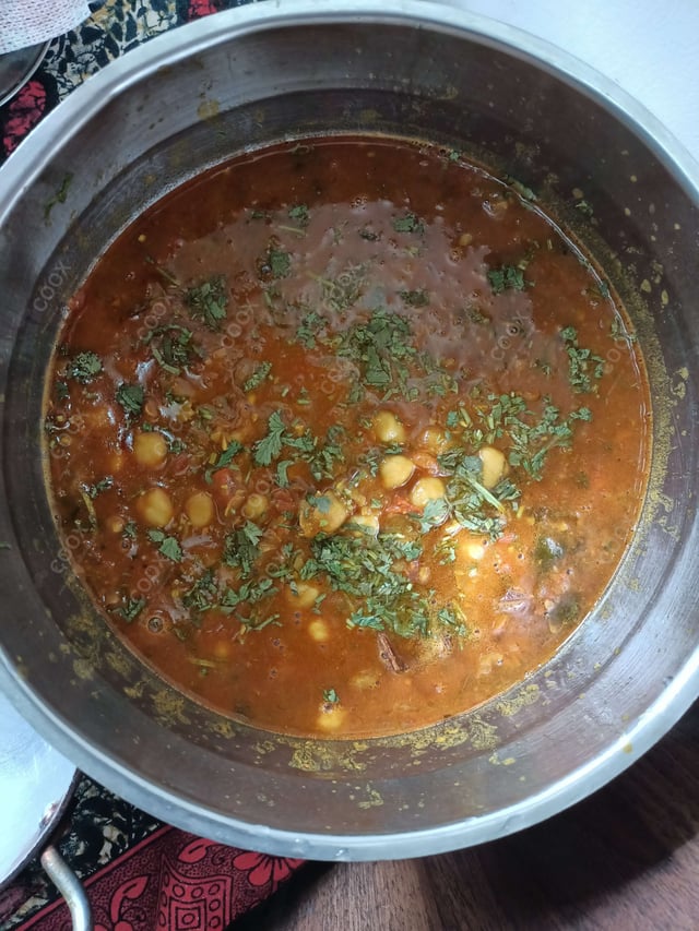 Delicious Chole prepared by COOX