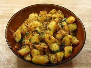 Delicious Jeera Aloo prepared by COOX