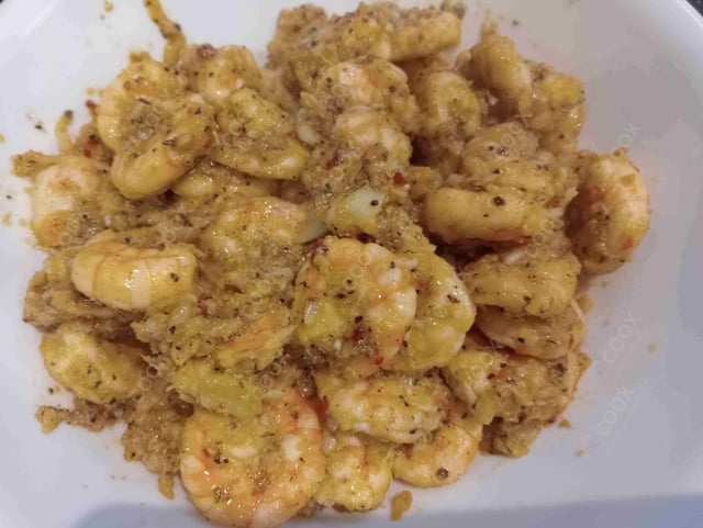 Delicious Butter Garlic Prawns prepared by COOX