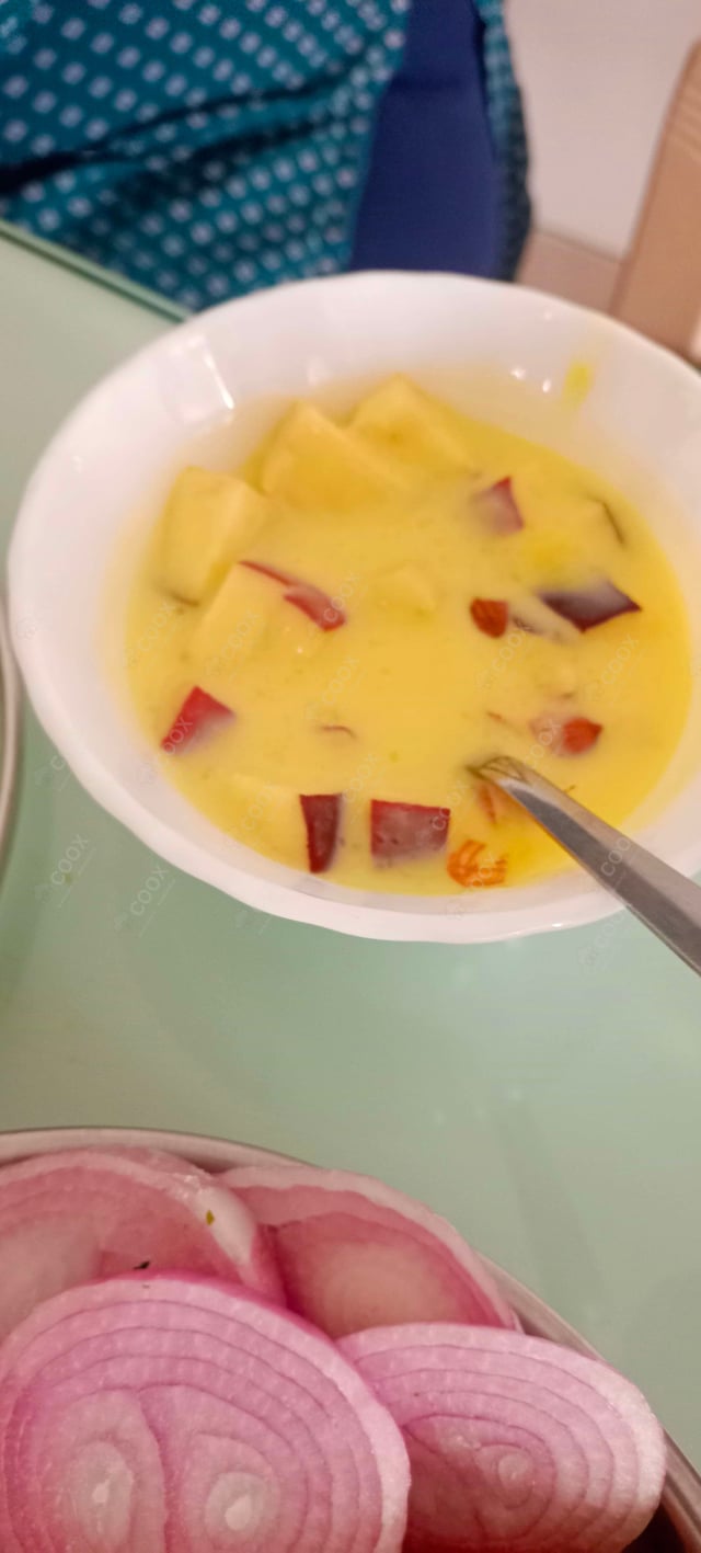 Delicious Fruit Custard prepared by COOX