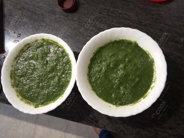 Delicious Green Chutney prepared by COOX