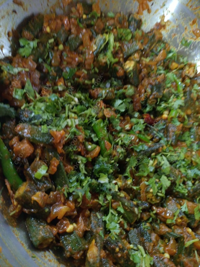 Delicious Bhindi prepared by COOX