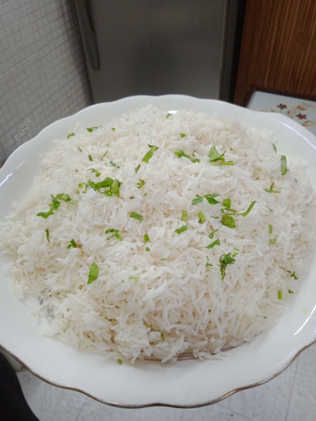 Delicious Steamed Rice prepared by COOX