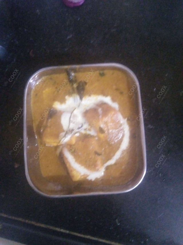 Delicious Shahi Paneer prepared by COOX