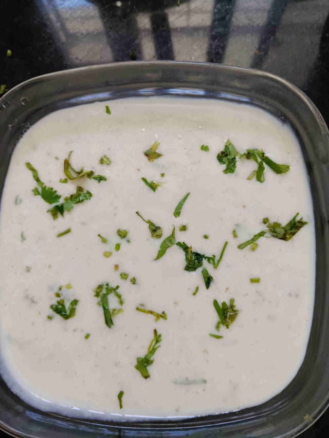 Delicious Plain Raita prepared by COOX