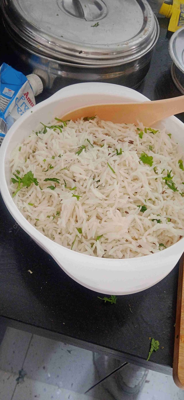 Delicious Jeera Rice prepared by COOX