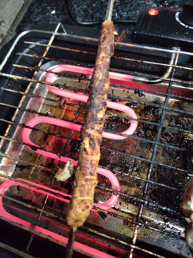 Delicious Chicken Seekh Kebab prepared by COOX