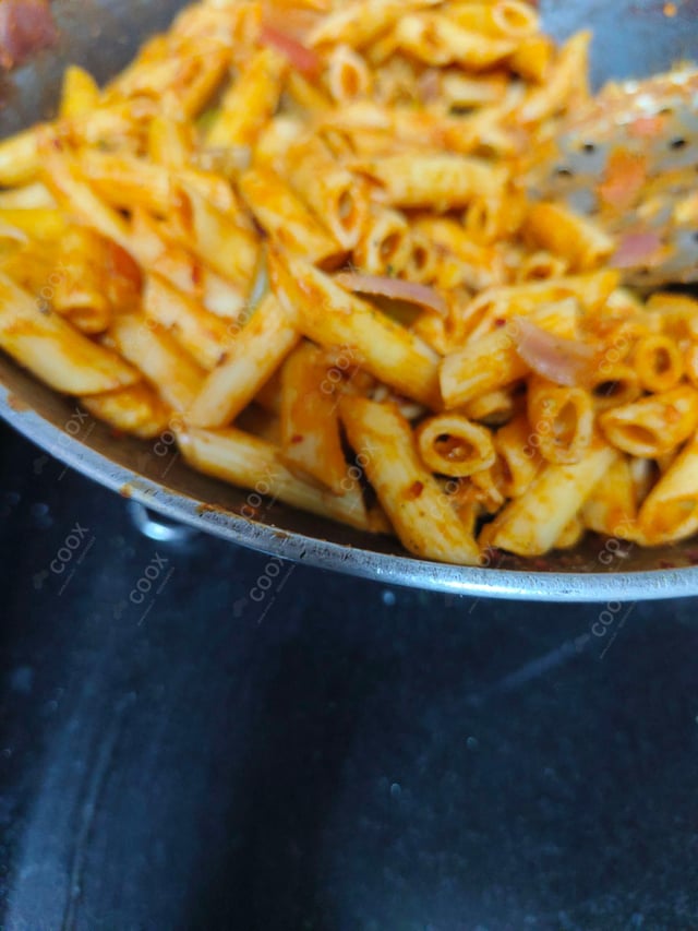 Delicious Pasta in Red Sauce prepared by COOX