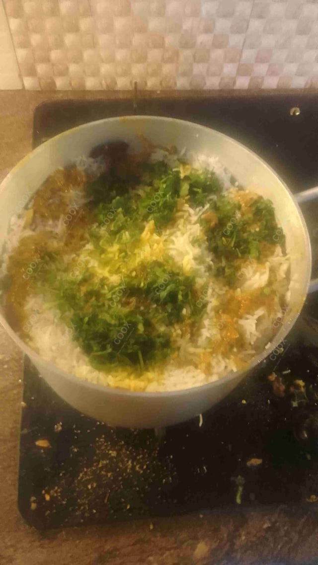 Delicious Chicken Biryani prepared by COOX