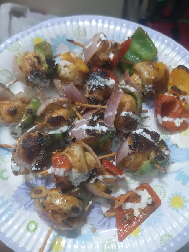 Delicious Mushroom Tikka prepared by COOX