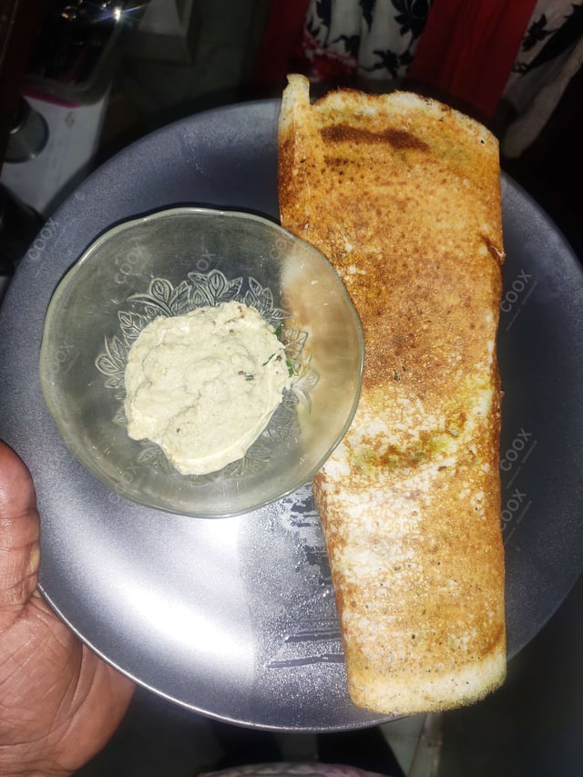 Delicious Dosa (Plain & Masala) prepared by COOX