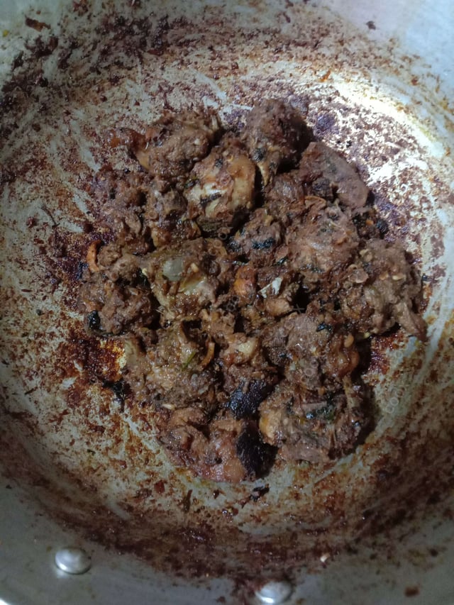 Delicious Mutton Sukha prepared by COOX