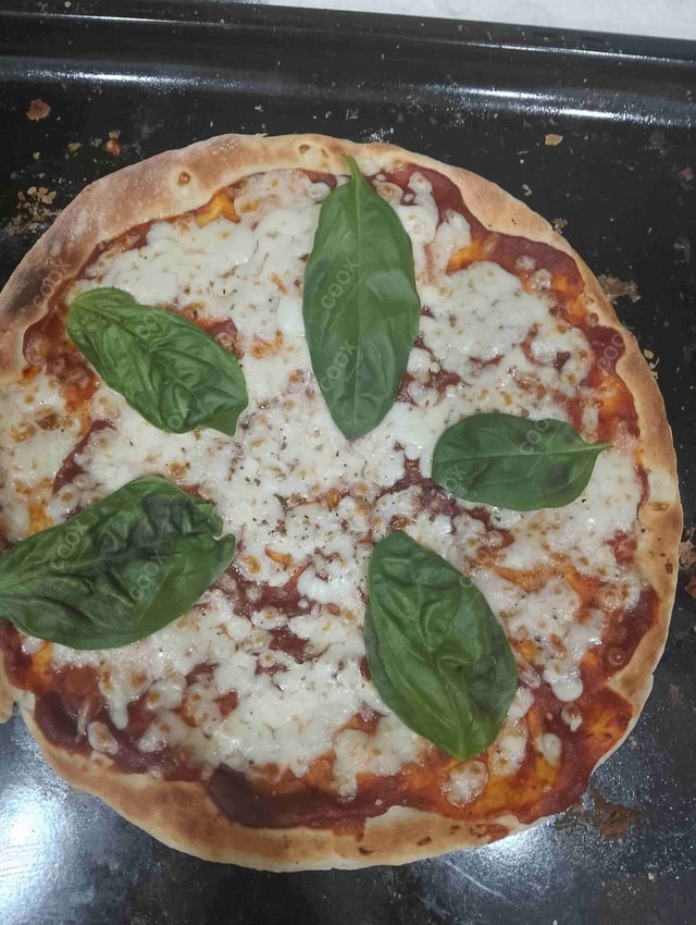 Delicious Margherita Pizza prepared by COOX