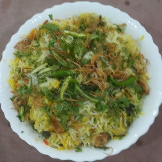 Delicious Veg Biryani prepared by COOX