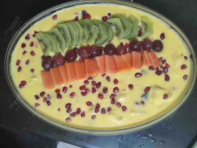 Delicious Fruit Custard prepared by COOX